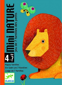 Детская настольная карточная игра – Маленькая природа (Djeco, 05128k)